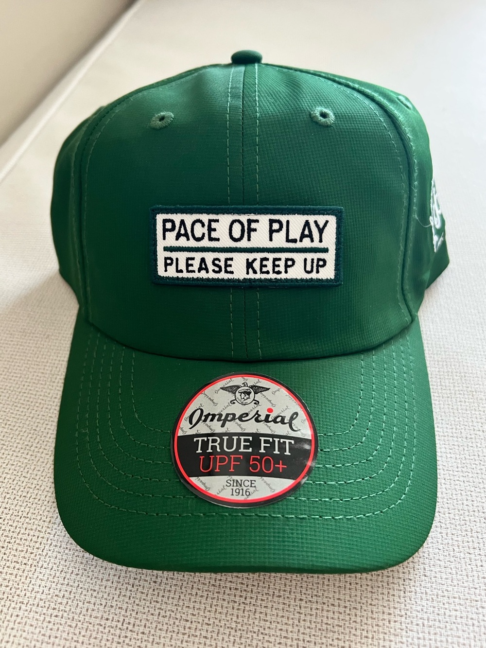 Imperial Pace of Play Men's Green Cap - UPF 50+